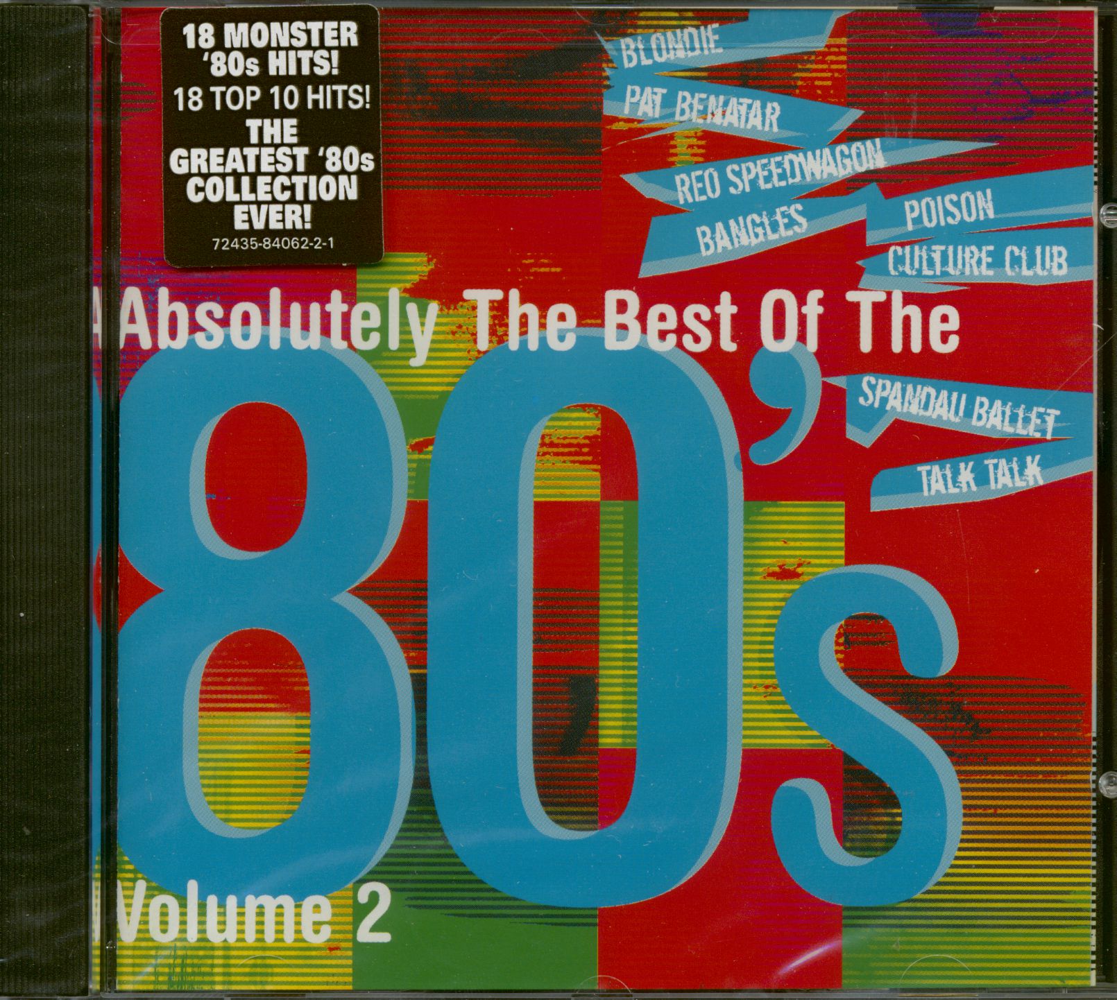 Various - Absolutely The Best Of The 80's Vol.2 (CD) - 1970s/1980s