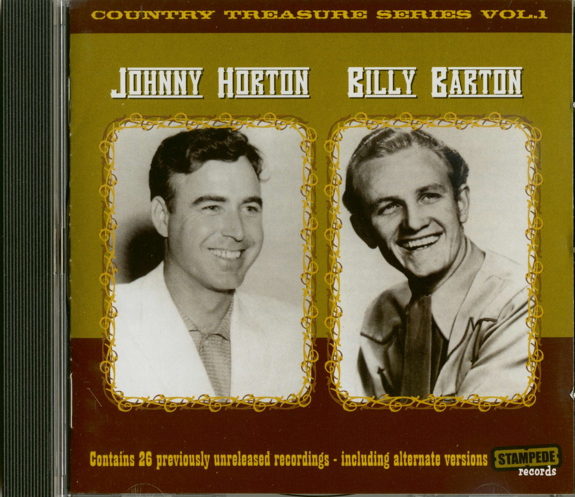 Billy Barton & Johnny Horton - Country Treasure Series Vol.1 (CD